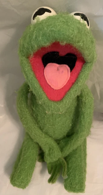 Fisher Price #850 Kermit the Frog 18" Stuffed Plush Doll Jim Henson Vintage 1976