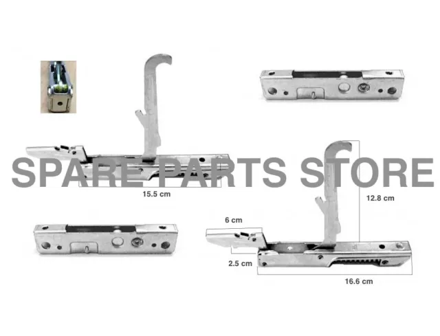 GENUINE Emilia Oven Door Hinge Pair with supports EN865E EL965EI EN865EI 019362