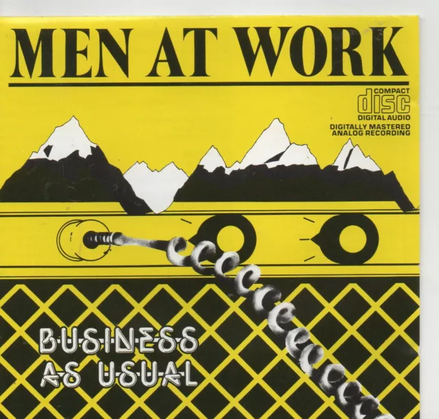 Men At Work  BUSINESS AS USUAL  10trk cd