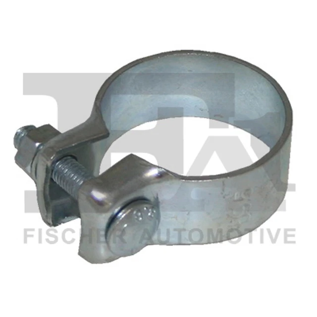 FA1 2x connettori tubi fascetta 951-942/2x fascetta 43 mm silenziatore finale per VW 86C