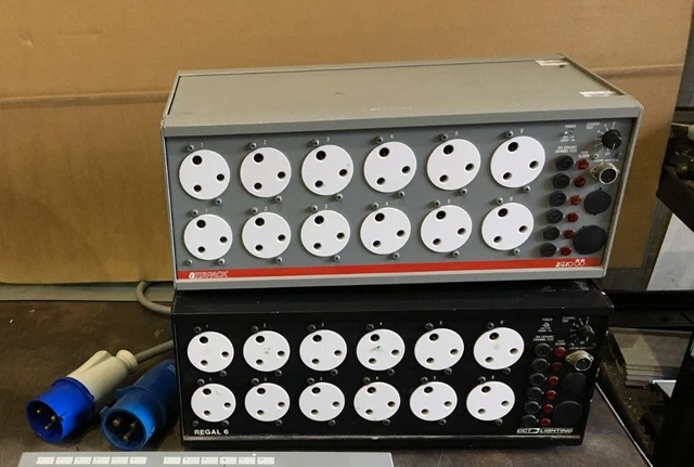 Dimmer Rack Stage ZERO88 BETAPACK AND CCT Regal 6 dimmer rack for Stage Lighting / Drama ...