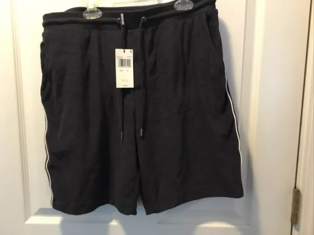 New w/tags Michael Kors Mens French Terry shorts Navy Blue size M retail $98