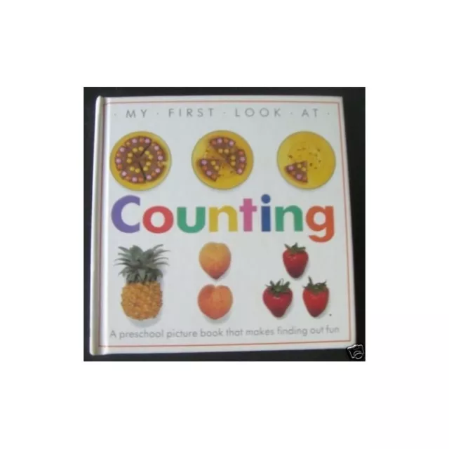 MY FIRST LOOK AT COUNTING A preschool picture book in English Illustrations 1990