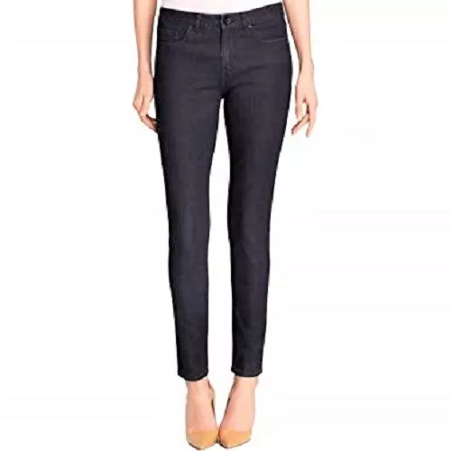 Elie Tahari $216 Azella Dark Blue Modal Blend Super Stretch Skinny Jeans 25 Nwt