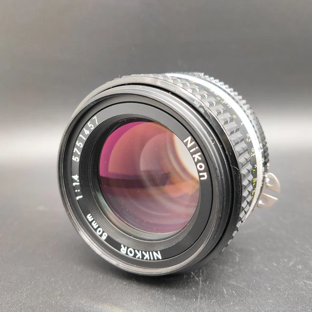 [Near MINT ] Nikon AIS Ai-S NIKKOR 50mm F1.4 MF Standard Prime Camera Lens JAPAN