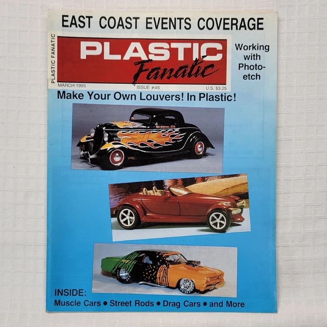 PLASTIC FANATIC MAGAZINE March 1995 46 New Model Kits, Photoetch