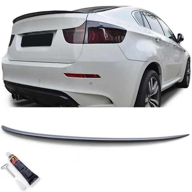 Sport Heckspoiler Carbon Optik passend für BMW X6 E71 08-14