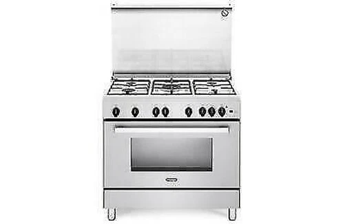 Delonghi DGVW96ED2 Cuisine 90X60 Four Classe A 5 Brûleurs 1 Triple Couronne Ino
