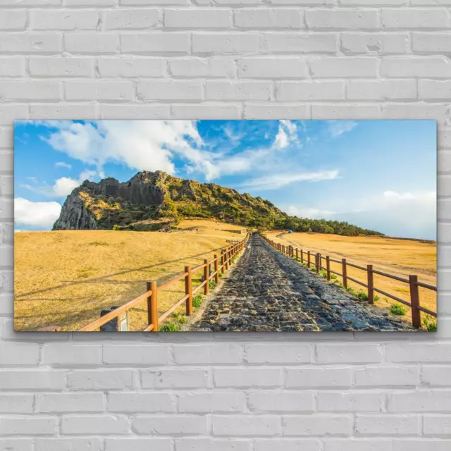 Glass Print Picture Large Image Kitchen Photo Gift 140x70 Nature Korea Island