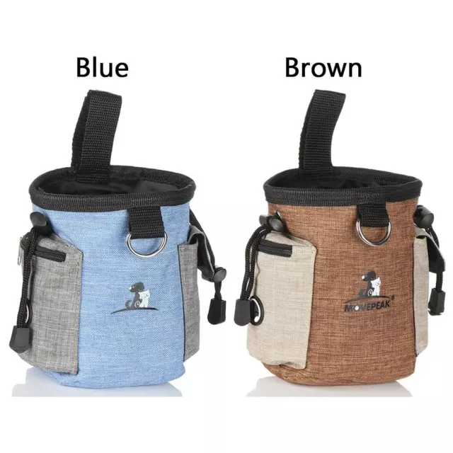 Food Holder Essen Snack Pouch Haversack Dog Treat Pouch Training Pet Puppy Bag