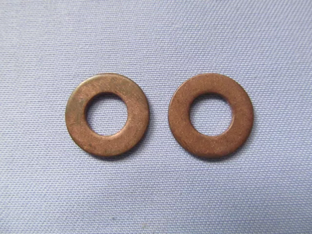 06-7522C Norton Commando Rocker Oil Feed Pipe 5/16" Copper Washers Pack 10