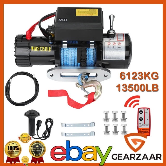 Elektrische Seilwinde 3000lbs 12V - Leistungsstarke Winde Für ATV, UTV Und Offroad