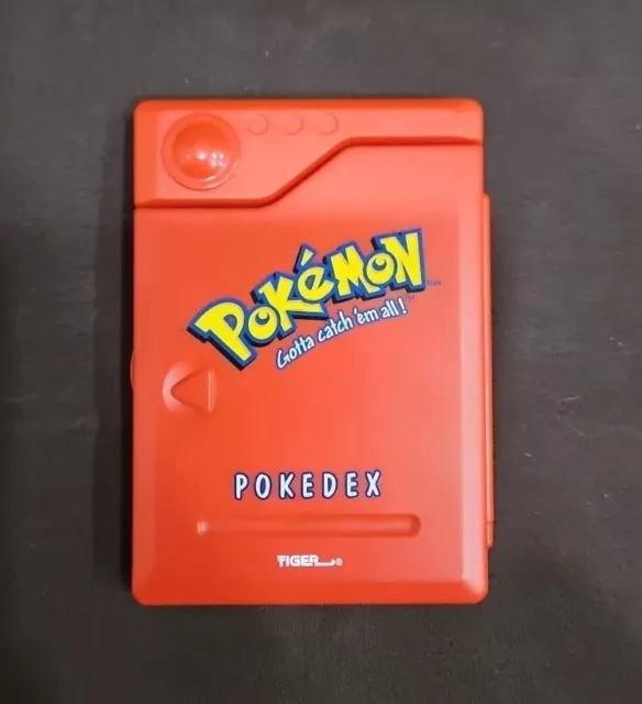 Vintage 1998 Pokemon Pokedex Vintage Toy Tiger Electronics