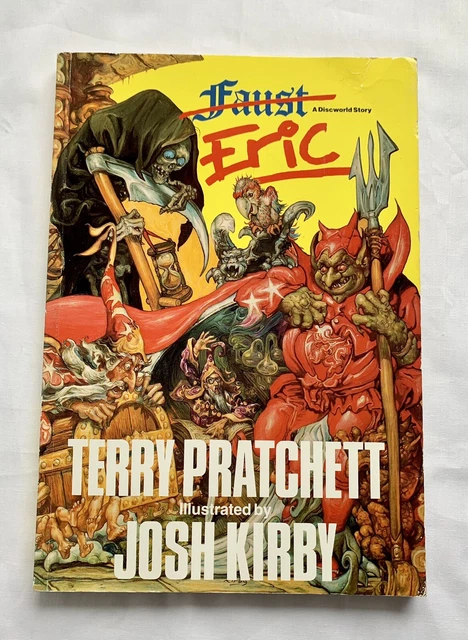 Eric - Terry Pratchett - Illustrated  by Josh Kirby - Paperback - 1st Edition