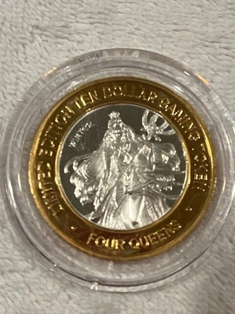 Silver Strike Casino Tokens Four Queens Casino Winter of the 4 Seasons Set