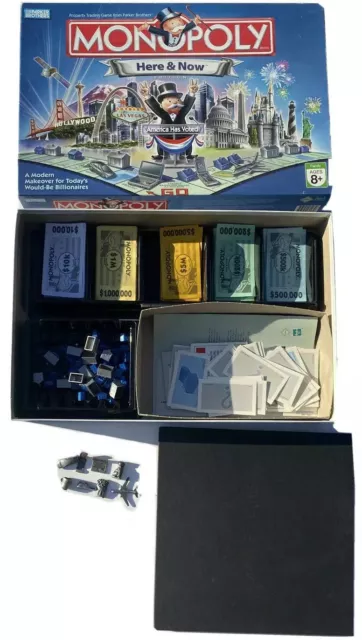 Monopoly Parker Brothers  Here and Now Edition America Has Voted 2006 Board Game