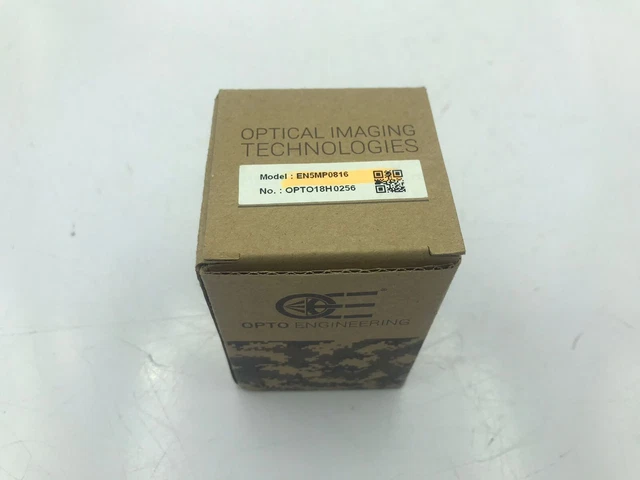 EN5MP0816 Fixed focal 5 Megapixel lens, focal length 8 mm, f/N 1.6 - 22, C-mount