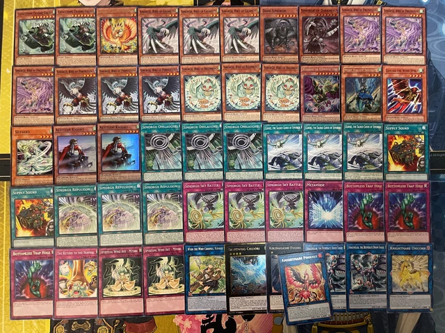 Yugioh - Simorgh Deck - Darkness, Dark Simorgh, Bird Of Bringing, Knightmare ~