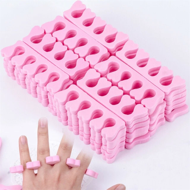 Divisor de dedos removedor de manicura separador de dedos accesorios 50 unidades resistente al desgaste