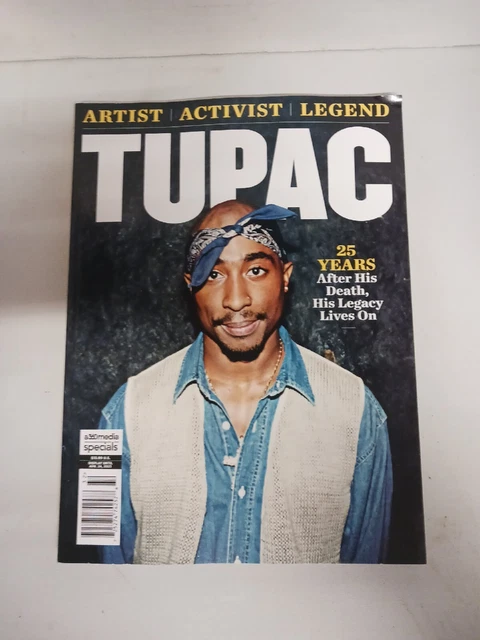 Tupac 25 Years After His Death  Magazine NEW Artist Activist Legend