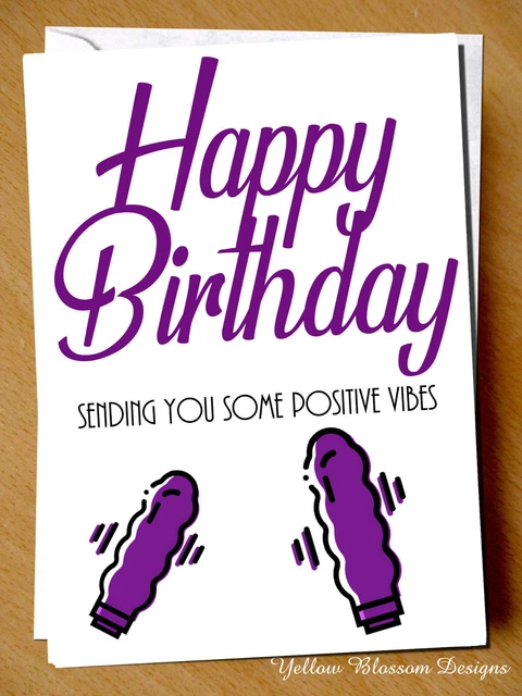 1 Pc Funny Birthday Card For Friend, Rude Birthday Card For Best Friend