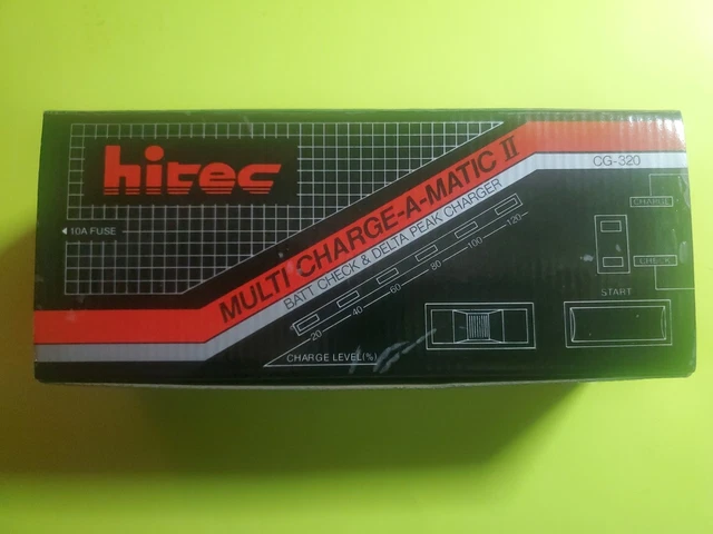 HITEC MULTI CHARGE-A-MATIC 2 CG-320 - Battery Check & Delta Peak 