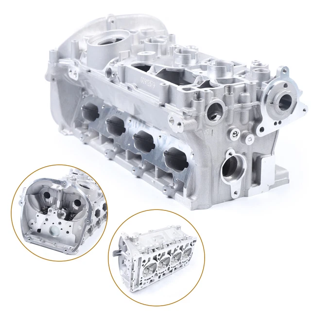ENGINE CYLINDER HEAD with Valves & Bolts Kit For VW Tiguan CC Eos GTI