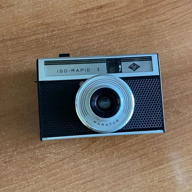 Macchina fotografica analogica AGFA ISO RAPID I con custodia originale