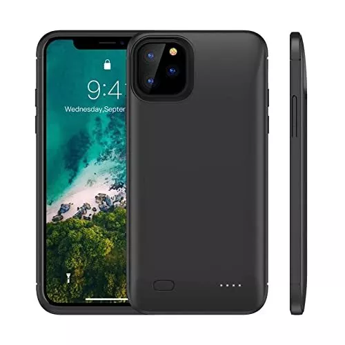 Generico SMART COVER BATTERIA IPHONE XR 6.1" BATTERY CASE RICARICABILE POWER ...