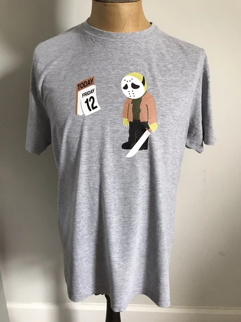 T-shirt Personnalisé Film Horreur Jason - 100% Coton, Tailles S à XXL