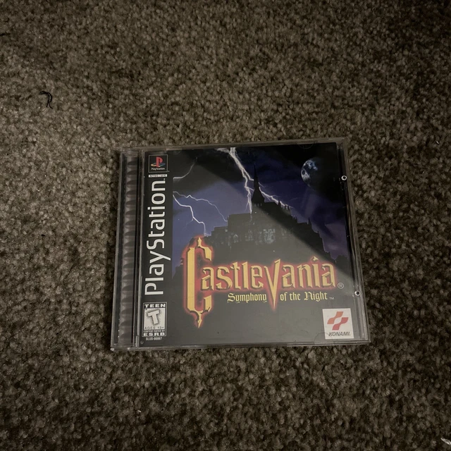 CASTLEVANIA SYMPHONY OF the Night (Black Label) Playstation PS1 NTSC