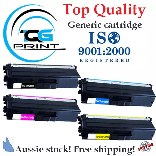 High Yield Toner Cartridge compatible with Brother TN 443 BK/C/M/Y