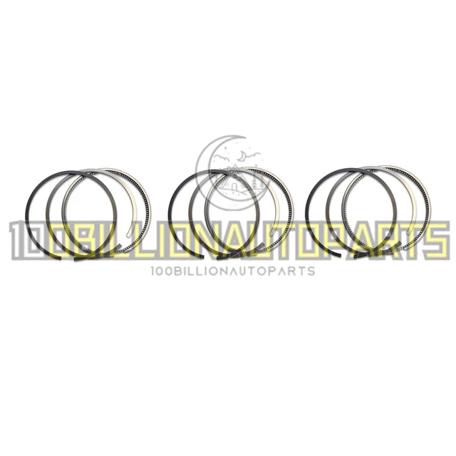 3PCS 3TN75 Piston Rings for 3TN75-RJ 3TN75L 3TN75E 3TN75U John Deere 855
