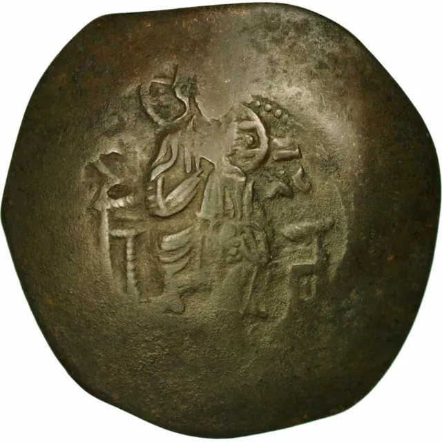 [#510985] Coin, Manuel I Comnenus, Aspron trachy, Constantinople, VF(30-35), Bil