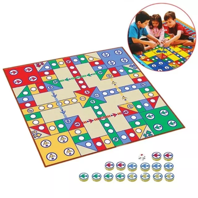 Board Game Flying Chess Aeroplane Chess Carpet Parent-child Game Chess Rug