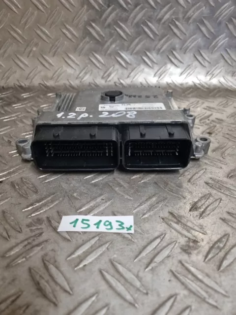 2020 Peugeot 208 1.2 Benzin 6-Gang Motor Ecu 9834609880 3