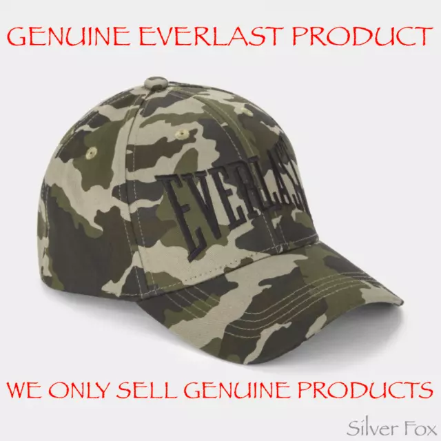 Everlast Adult Mens Camo Camouflage Snapback Cap Hat Brand New With Tags