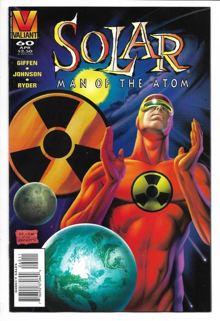 Solar Man of the Atom # 60 / Low Print Run Last Issue / Valiant / 1996