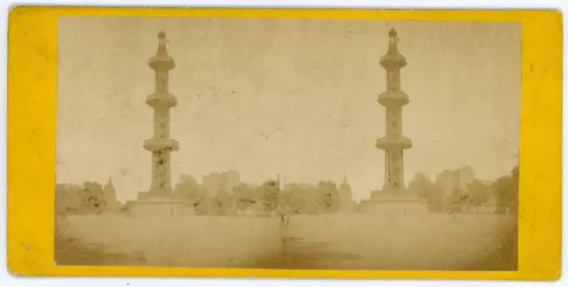 Stereo, France, Paris, Puits artésien de Grenelle, avenue de Breteuil, circa 187