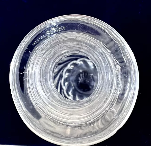 Superbe & ancienne carafe Baccarat modèle du XIX eme Louis Philippe Restauration 9