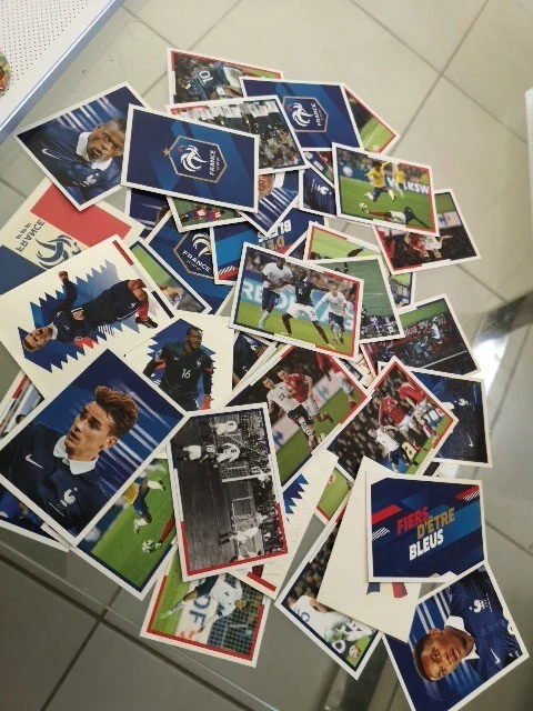 Collection Complète Des Cartes Équipe De France De Foot 2014 – Carrefour