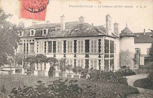 CPA VAL D'OISE 95 FRANCONVILLE LE CHATEAU (XVIIIe siècle)