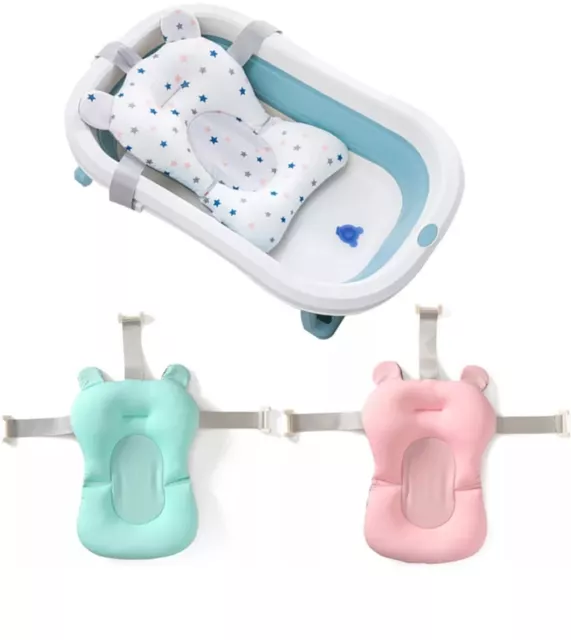 Coussin de bain antidérapant pour bébé, siège de baignoire, coussin de soutien