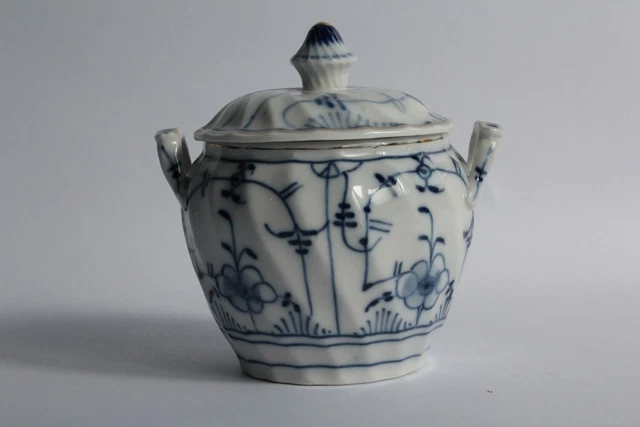 ANCIEN SERVICE CAFÉ Porcelaine Cafetière Sucrier 2 Tasses Fleurs sur