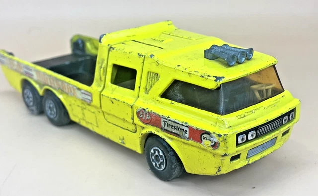 Matchbox Lesney K7 – Transporteur De Voitures De Course – Vintage – Occasion