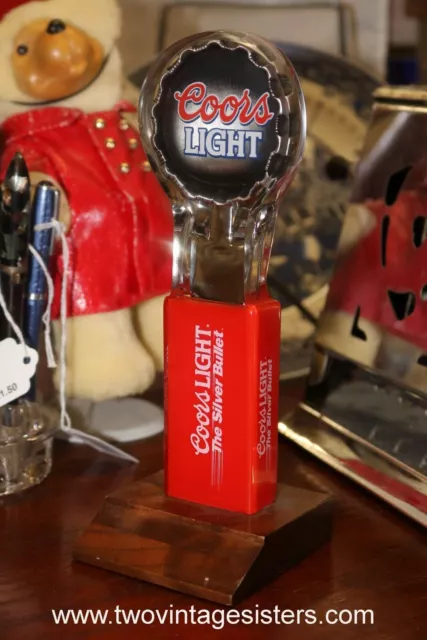 Coors Light The Silver Bullet Bottle Opener Beer Tap