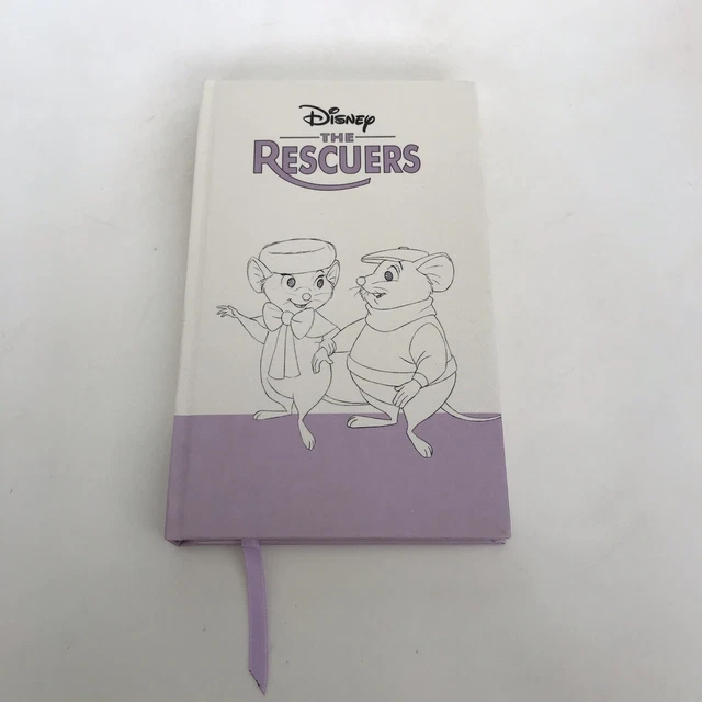 NEW DISNEY STORE The Rescuers Journal Hardback Notebook Bernard and