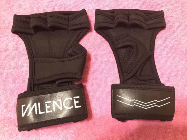Valence Silicone Padding Cross Training Gloves with Wrist Support for Gym Medium