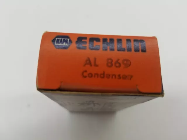 Napa Echlin AL869 AL 869 Alternator Condenser - Made In USA - NOS - Free Ship!