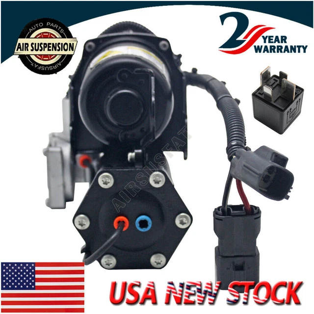 HITACHI AIR SUSPENSION Compressor & Relay for LR3 LR4 Range Rover Sport
